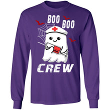 Load image into Gallery viewer, Boo Boo Crew Nurse Ghost T-Shirt Halloween Costume Gifts Shirts For Kids Men Women Boo Boo Crew T-shirt