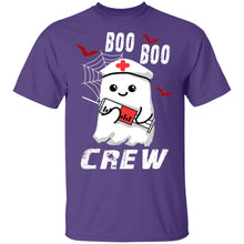 Load image into Gallery viewer, Boo Boo Crew Nurse Ghost T-Shirt Halloween Costume Gifts Shirts For Kids Men Women Boo Boo Crew T-shirt