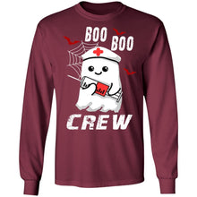 Load image into Gallery viewer, Boo Boo Crew Nurse Ghost T-Shirt Halloween Costume Gifts Shirts For Kids Men Women Boo Boo Crew T-shirt